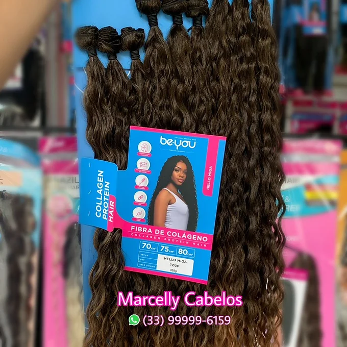 CABELO HELLO MIGA FIBRA COLÁGENO - BE YOU