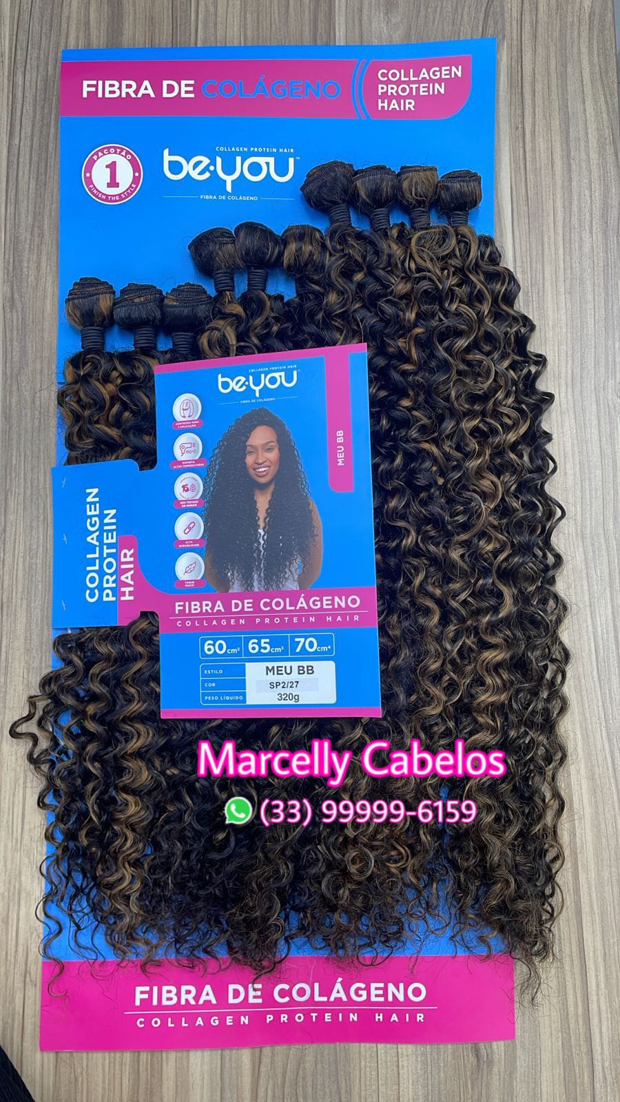 Cabelo Meu BB Fibra de Colageno - Be you