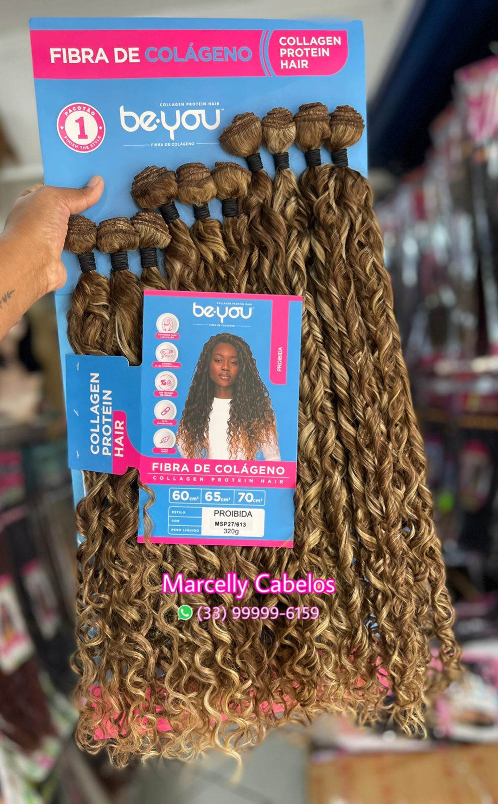 Cabelo PROIBIDA Fibra Colágeno