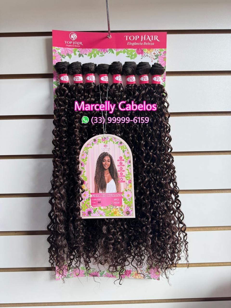 Cabelo Bio humano Kimi 320g 70cm