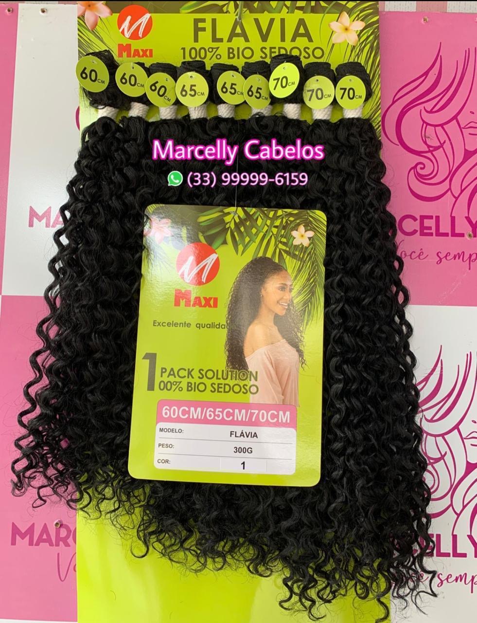 CABELO FLAVIA BIO SEDOSO 60/65/70 300g
